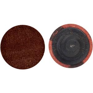 Quick-Change Surface Preparation Disc - 3/4", TR (Type III), 80, Aluminum Oxide, Softer Metals, Roll-On/Off