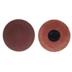 ALO FlexEdge® PowerLock® Cloth Disc - 2", TP (Type I), 60, Aluminum Oxide, Softer Metals, Snap-On/Off
