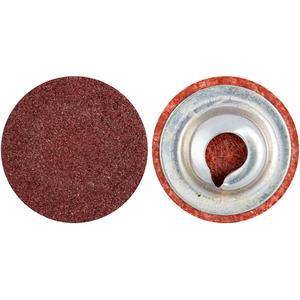 Quick-Change Surface Preparation Disc - 3/4", TS (Type II), 50, Aluminum Oxide, Aluminum, Brass, Bronze, Carbon Steel, Stainless Steel, Titanium, Turn-On/Off, 2-Ply Y-Weight Polyester