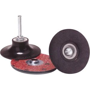 Speed-Lok TS Discs - Merit Alo Resin Bond Cloth Discs - 3", TS (Type II), 180, Aluminum Oxide