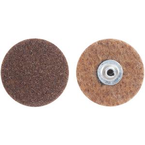 PowerLock® Abrasotex Buffing Disc - 2", Coarse, TS (Type II), Aluminum Oxide, Turn-On/Off, Nylon