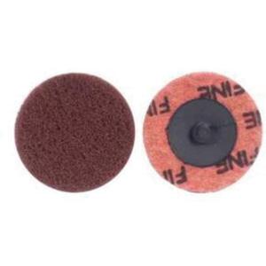 PowerLock® Abrasotex Buffing Disc - 3", Fine, TR (Type III), Aluminum Oxide, Roll-On/Off, Nylon