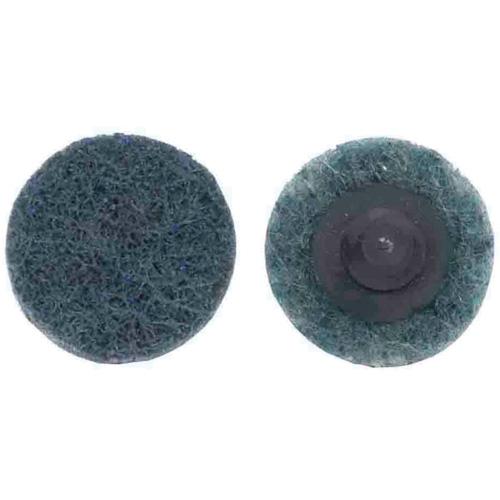 Surface Prep Quick-Change Disc - 1-1/2", Very Fine, TR (Type III), Aluminum Oxide, 30000, Blue