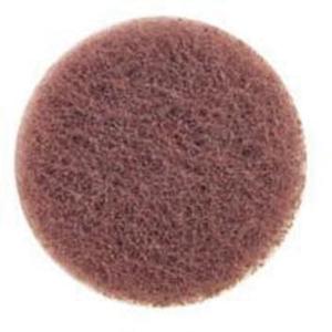 Buffing & Polishing Quick-Change Disc - 1-1/2", Medium, TR (Type III), Aluminum Oxide, 30000, Brown