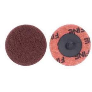 Buffing & Polishing Quick-Change Disc - 1-1/2", Fine, TR (Type III), Aluminum Oxide, 30000, Maroon