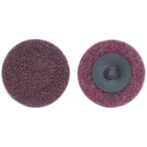 Surface Prep Quick-Change Disc - 1-1/2", Medium, TR (Type III), Aluminum Oxide, 30000, Maroon