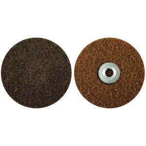Surface Prep Speed-Change Locking Disc - 5", Coarse, 5/8"-11, Aluminum Oxide, 12000, Brown