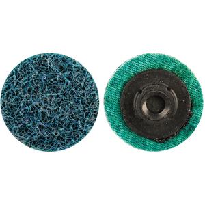 Surface Prep Quick-Change Disc - 1", Very Fine, TS (Type II), Aluminum Oxide, 40000, Blue