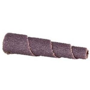 Full Tapered Spiral Cartridge Rolls - 80, 3/4", Aluminum Oxide, 1-1/2", 1/8"