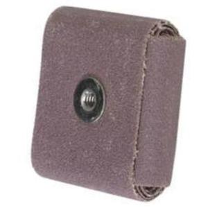 Square Abrasive Pad - Square, 60, 3", 3", Aluminum Oxide, None, 1/2", 1/4"-20
