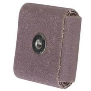 Square Abrasive Pad - Square, 80, 1", 1", Aluminum Oxide, None, 8-32, 8
