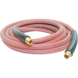 Airflex General Purpose Hoses - Air, Rubber, 1/4", 100', 200 psi, 1/4 NPT, 1/4"