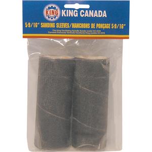 1-1/2" Wood Sanding Sleeve Kit with 120 Grit - 5-9/16" x 1-1/2", 120, KC-OVS, KC-OVS-TL