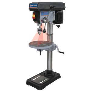 Drill Presses With Laser - 13", 5/8", 3670 RPM, 12-13/16", 25", 12-13/16", 42", 13-3/4", 26", 16, 210-3670 RPM