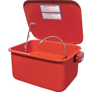 Recirculating Parts Washers - 5 gal., 9", 18-1/4", 13-1/2", Steel