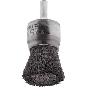 Crimped Wire End Brushes - 1/2", 0.0104", Steel, 1/4", 2.75, 1, 25000