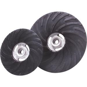 Fibre Discs - Air Cooled Rubber Back Up Pads - 4-1/2", 11000