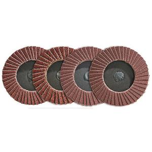 TWIST™ Flap Disc - 40, 60, 80, 120, 2-1/2", None, Aluminum Oxide, 27