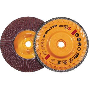 Enduro-Flex™ Flap Disc - 40, 60, 80, 120, 7", 7/8", Zirconia Alumina, 27, 8600