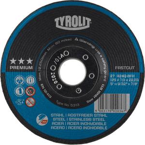 Premium 2-in-1 Grinding Wheel - 7", 9/32", 7/8", 8600, 27, Premium 3 star 2 in 1 wheel