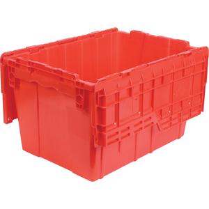 Flipak® Polyethylene Plastic (PE) Distribution Containers - Red, 12.9", 21.8", 15.2", 21.8 x 15.2, 18.6 x 12.9, 1.8, 4.0:1