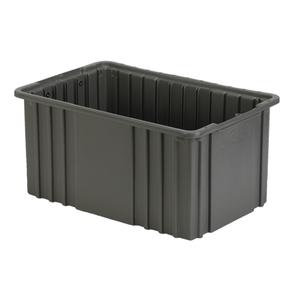 Divider Box - Grey, Polyethylene, 8", 15.5", 9.9"