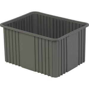 Divider Box - Grey, Polyethylene, 12", 20.9", 15.9"