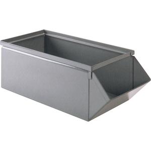 Steel Bin - 100 lbs., Blue, 15", 24", 11", 2800