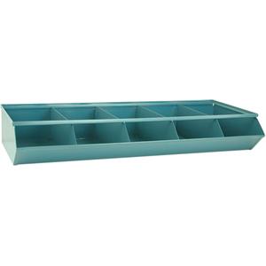 Sectional Bin Units - 100 lbs., Blue, 37", 15-1/2", 6", 5
