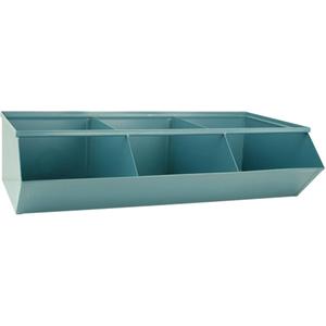 Sectional Bin Units - 100 lbs., Blue, 37", 20-1/2", 9-1/2", 3