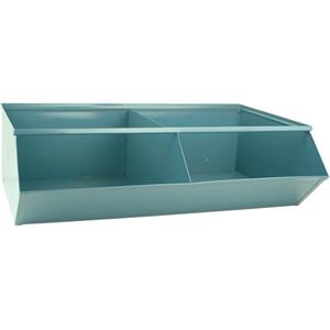 Sectional Bin Units - 100 lbs., Blue, 37", 24", 11", 2