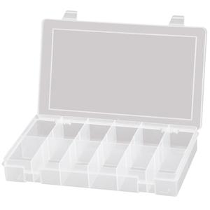 Compact Polypropylene Compartment Cases - 11", 6-3/4", 1-3/4", 12, 3.125", 1.5625", 1.75"