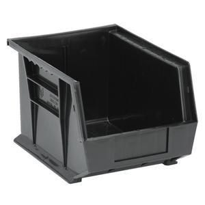 Conductive Stacking Bin - Black, 60 lbs., 8-1/4", 10-3/4", 7", 30239