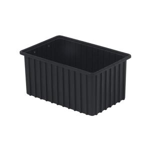 ESD Divider Boxes - Black, 8", 16.5", 10.9", 16.5 x 10.9, 15.5 x 9.9, 0.59
