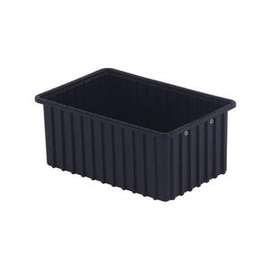 ESD Divider Boxes - Black, 7", 16.5", 10.9", 16.5 x 10.9, 15.5 x 9.9, 0.51
