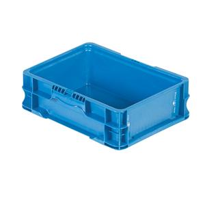 StakPak Plus 4845 System Containers - Royal Blue, 15", 12", 5", 1/6", 1/12", 9.4" L x 13" W x 4.4" H, 4.4"