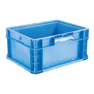 StakPak Plus 4845 System Containers - Royal Blue, 15", 12", 7.5", 1/6", 1/12", 9.4" L x 13" W x 6.8" H, 6.8"