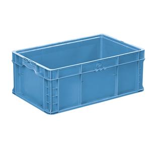 StakPak Plus 4845 System Containers - Royal Blue, 15", 24", 9.5", 1/6", 21.4" L x 13" W x 8.8" H, 8.8", 1.4
