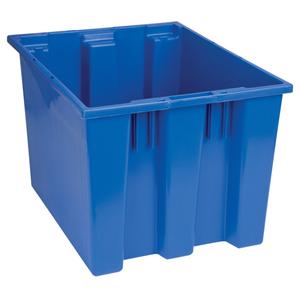 Stack & Nest Totes - Blue, 13", 19.5", 15.5", 13", 19.5", 15.5", 15 7/8 x 13 3/8 x 12 7/8