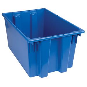Stack & Nest Totes - Blue, 12", 23.5", 15.5", 12", 23.5", 15.5", 19 5/8 x 13 x 11 7/8