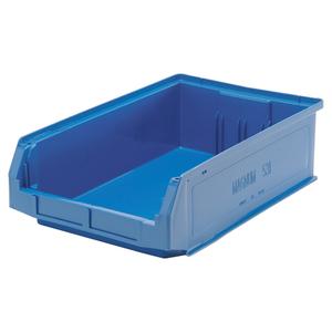 Giant Stacking Containers - Blue, 12.375", 19.75", 5.875", 150 lbs., 12-3/8"