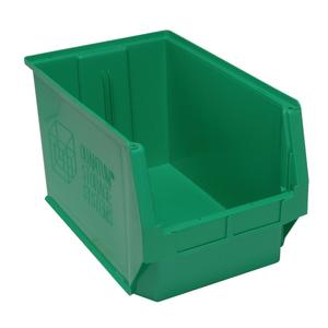 Giant Stacking Containers - Green, 12.375", 19.75", 11.875", 150 lbs., 12-3/8"