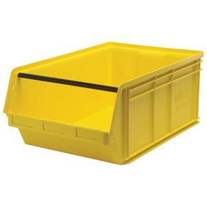 Giant Stacking Containers - Yellow, 18.375", 29", 11.875", 150 lbs., 18-3/8", Includes heavy-duty spread bar for extra strength and support