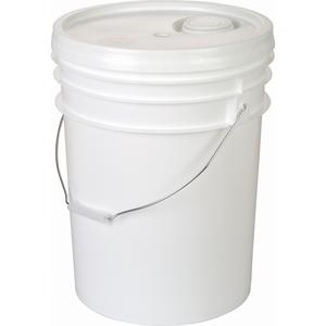 Pail With Gasket Lid - Plastic, 20 L