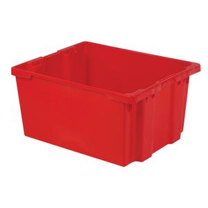 Polylewton Stack-N-Nest® Containers - Red, 15.1", 30.1", 24", 30.1 x 24.0, 27.0 x 21.0, 15.1", 4.7