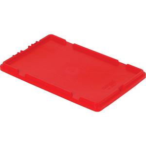 Polylewton Stack-N-Nest® Containers - Covers - Red