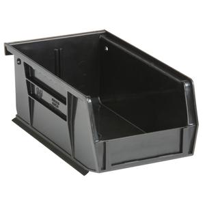 Ultra Stack & Hang Bin - Black, 10 lbs., 4-1/8", 7-3/8", 3", 24, 30220
