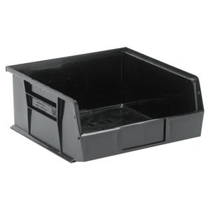 Ultra Stack & Hang Bin - Black, 50 lbs., 11", 10-7/8", 5", 6, 30235