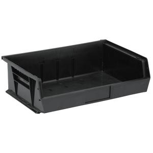 Ultra Stack & Hang Bin - Black, 60 lbs., 16-1/2", 10-7/8", 5", 6