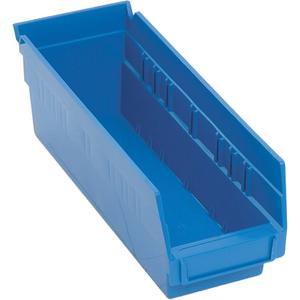 Shelf Bins - Blue, Yellow, Red, Green, Beige, 30 lbs., 4-1/8", 11-5/8", 4", 30120